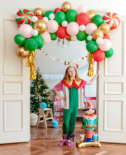 Balionų girliandos saldainiai