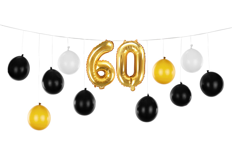Balionų girlianda 3in1 - 60-mečiui