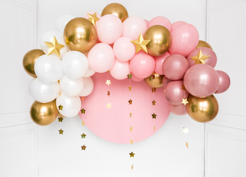 Balloon garland - pink