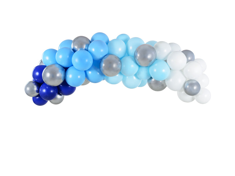 Balloon garland - blue