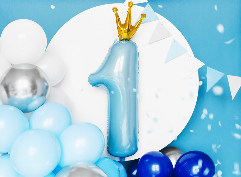 Balloon garland - blue
