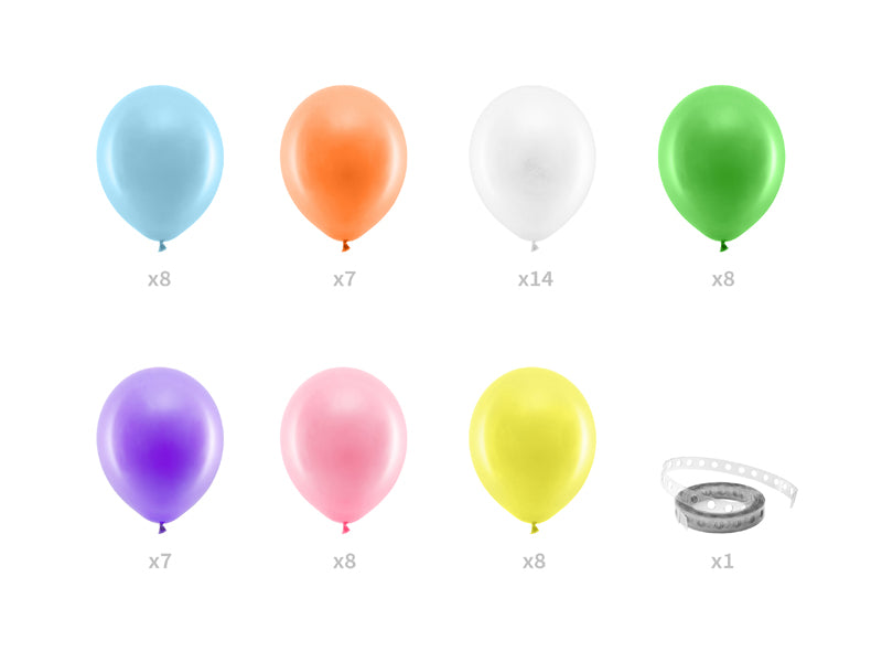 Balloon garland - Rainbow
