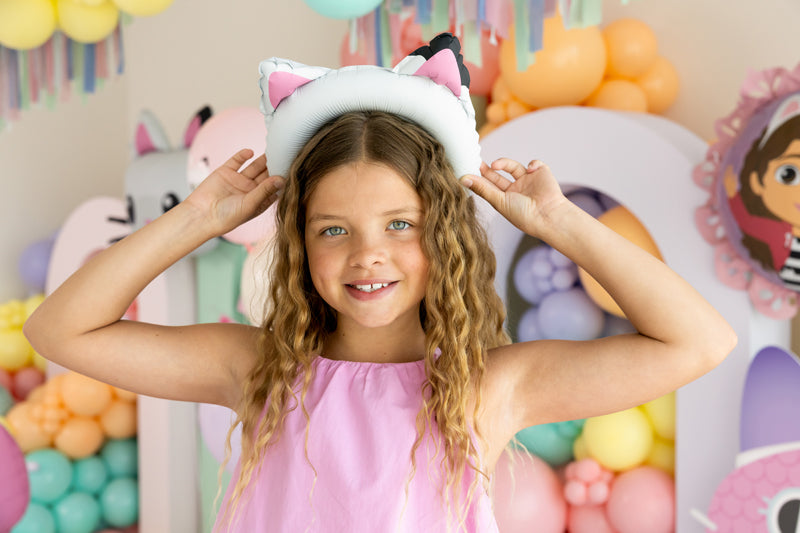 Gabby Cat Ears Foil Balloon - Teminis.lt