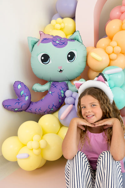 Gabby Cat Ears Foil Balloon - Teminis.lt