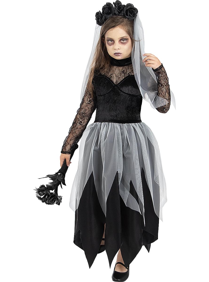 Ghost Bride Costume for Girls - Teminis.lt