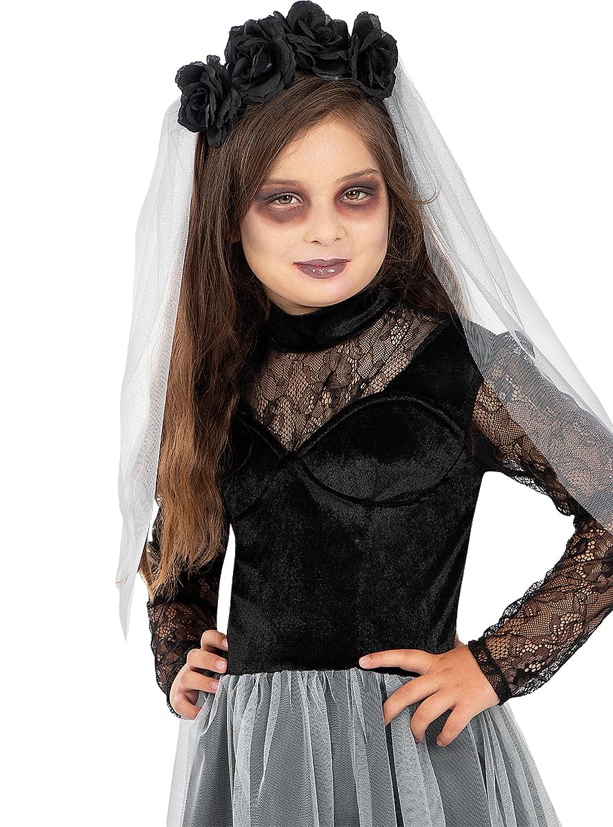 Ghost Bride Costume for Girls - Teminis.lt