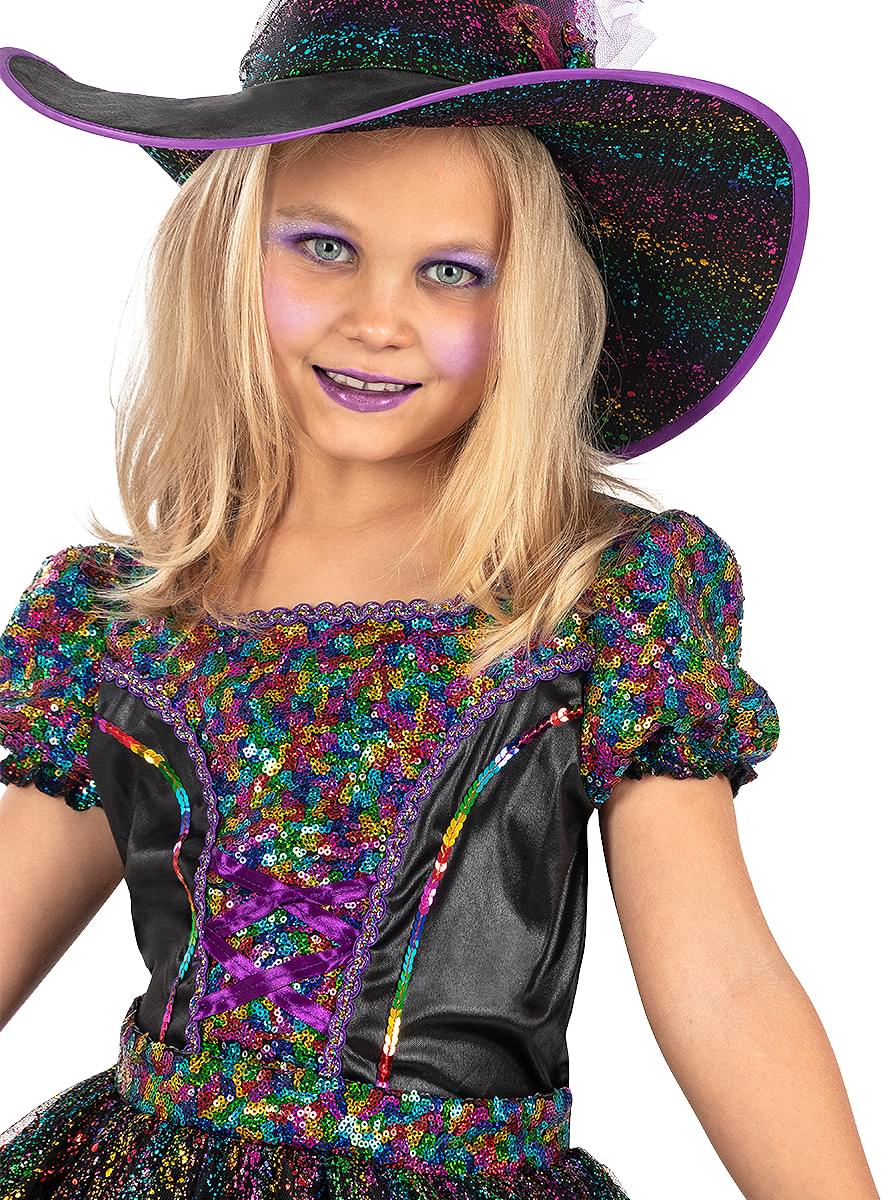 Glitter Witch Costume for Girls Teminis.lt