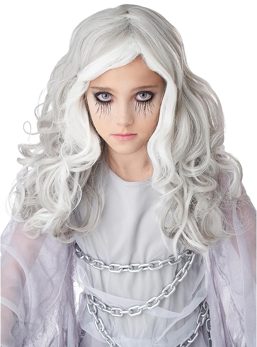 Glow-in-the-Dark Wig for girls - Teminis.lt