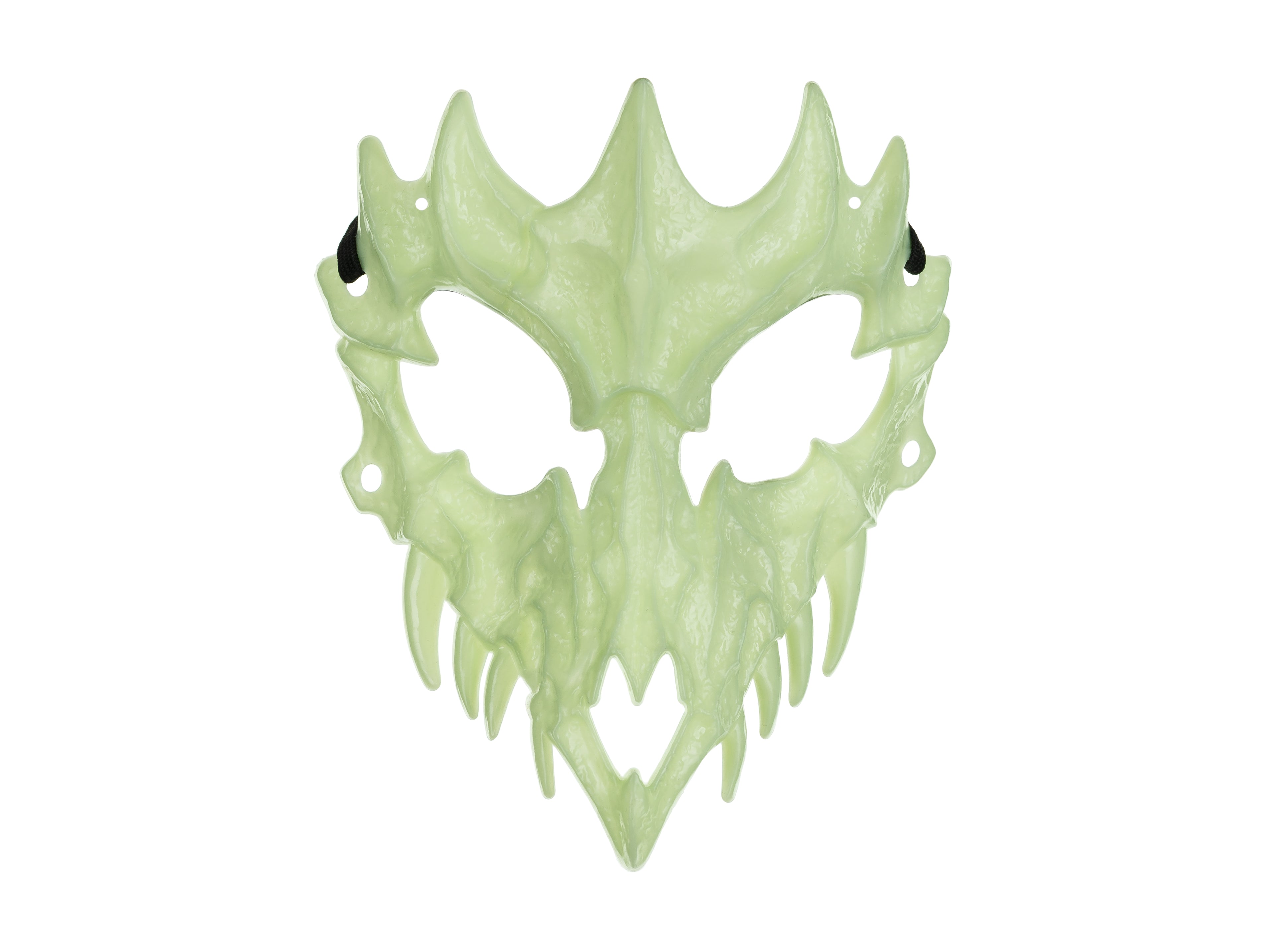 Glow in the dark Skull mask - Teminis.lt