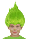 Green Trolls Wig for Kids Teminis.lt