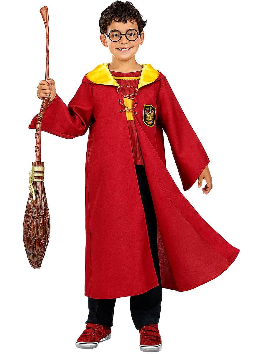 Kids Gryffindor Quidditch Costume – Harry Potter Outfit Teminis.lt
