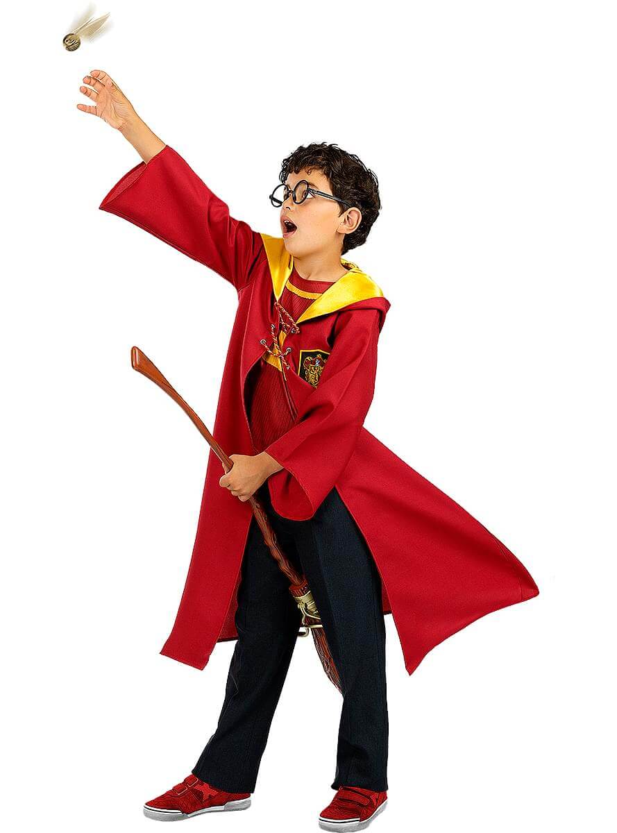 Kids Gryffindor Quidditch Costume – Harry Potter Outfit Teminis.lt