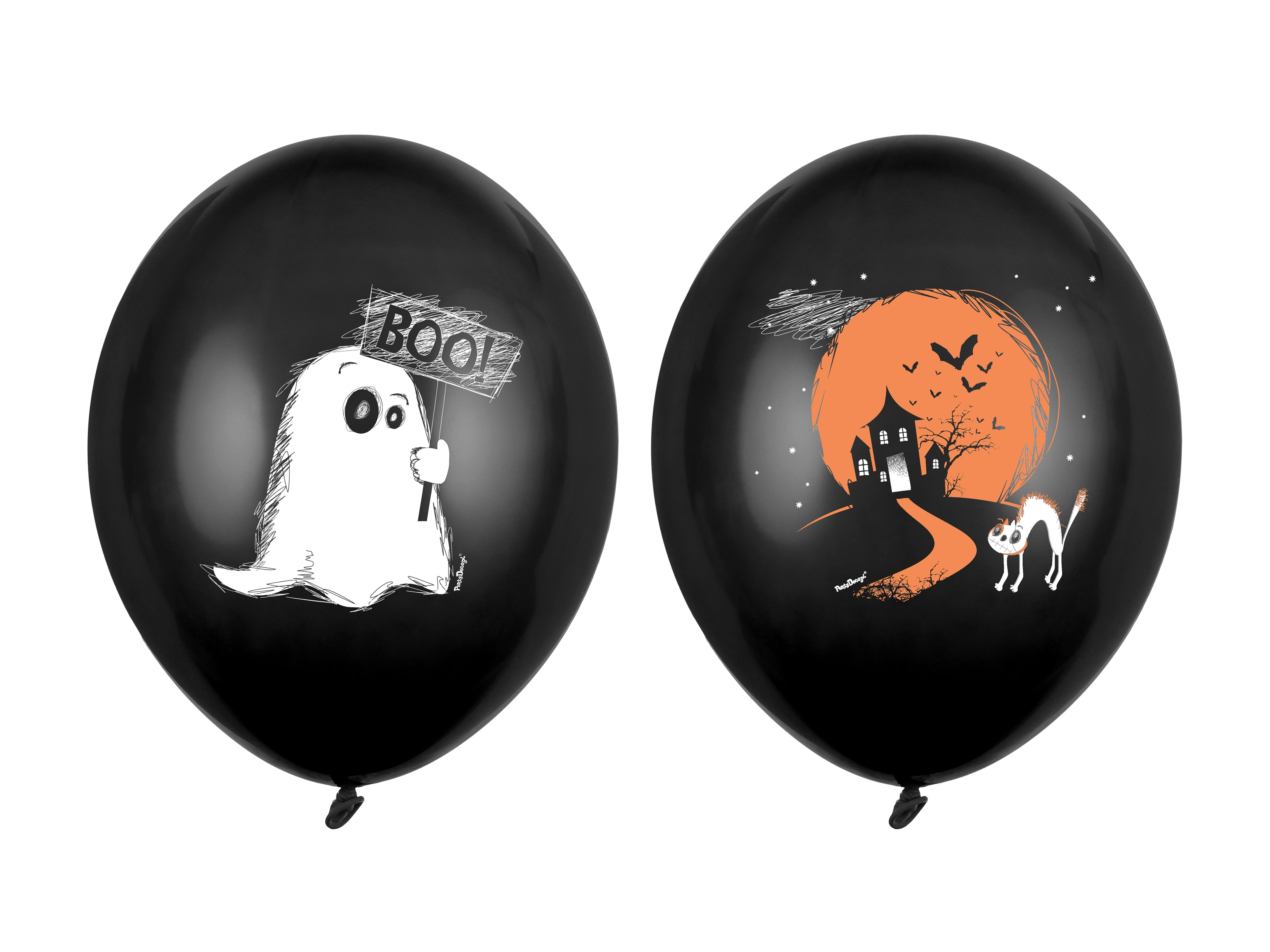 Halloween Balloons with Double sided Print - Teminis.lt
