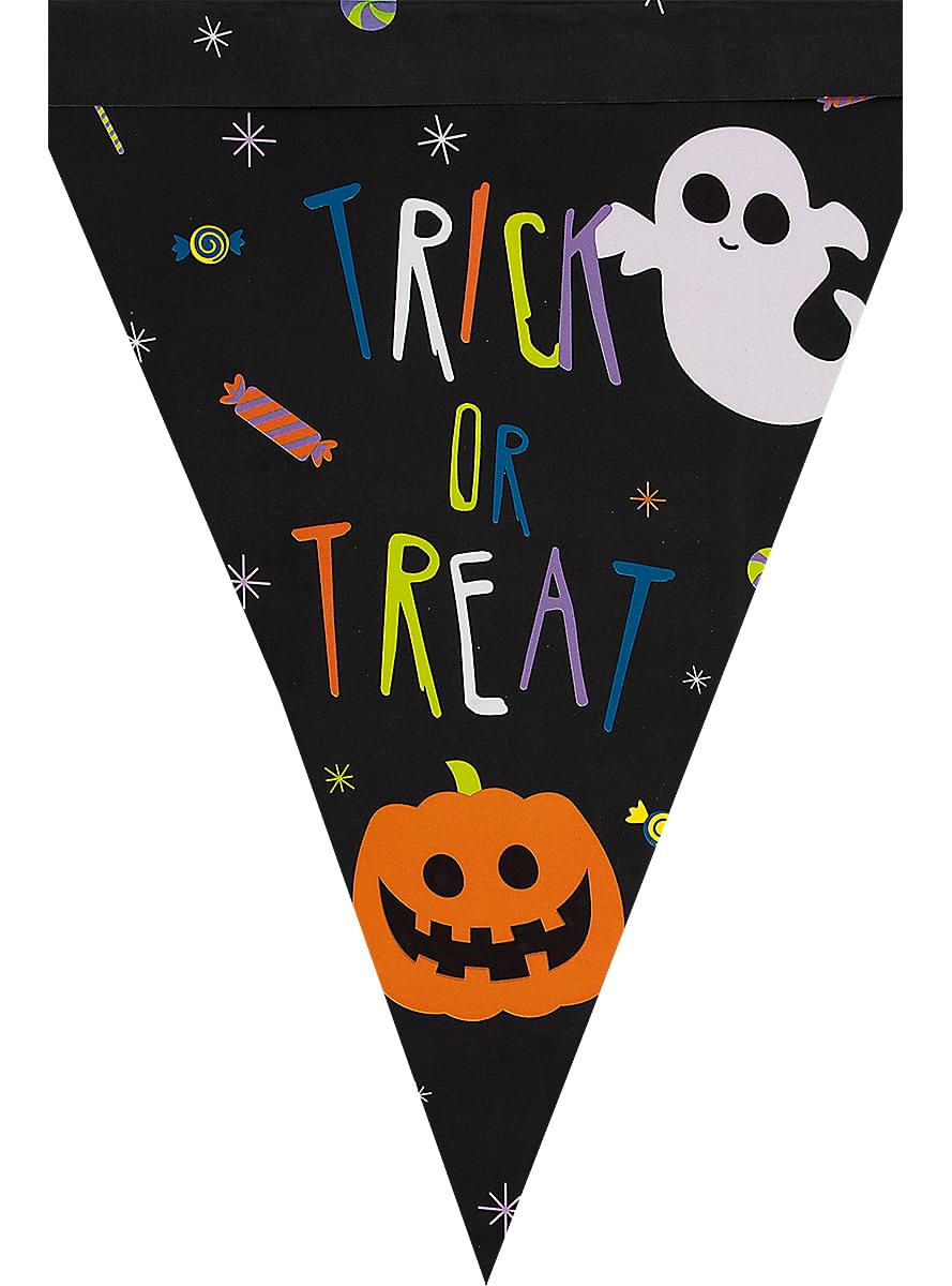 Halloween Pumpkin Banner Teminis.lt