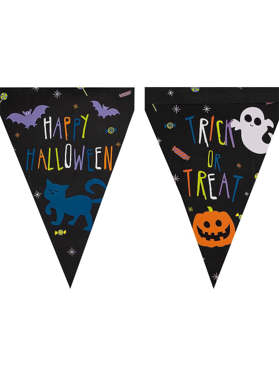 Halloween Pumpkin Banner Teminis.lt