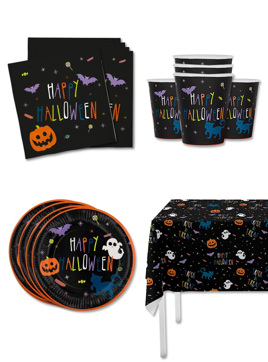 Halloween Pumpkin Decoration Kit for 8 People - Teminis.lt