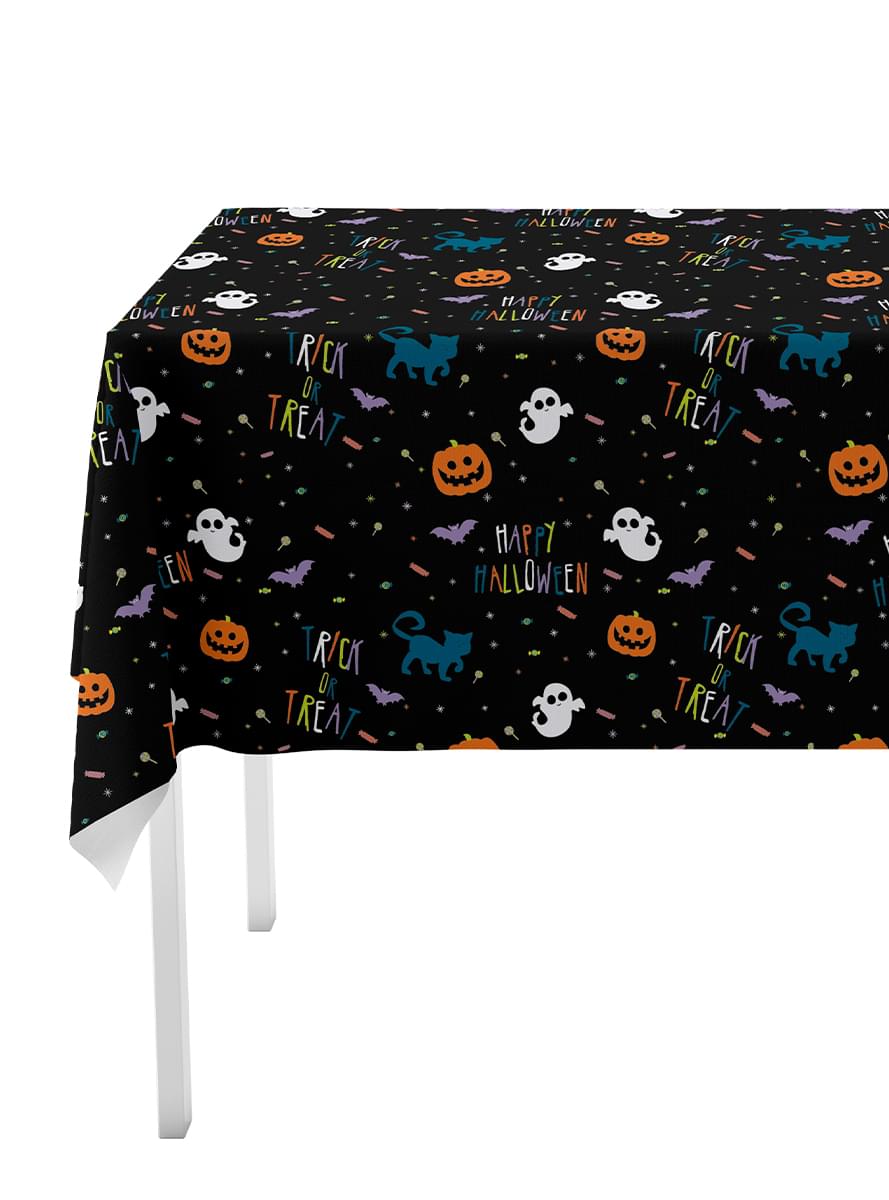 Halloween Pumpkin Tablecloth Teminis.lt