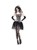 Halloween Skeleton Bride Costume Teminis.lt