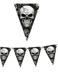 Halloween Skulls Garland Teminis.lt