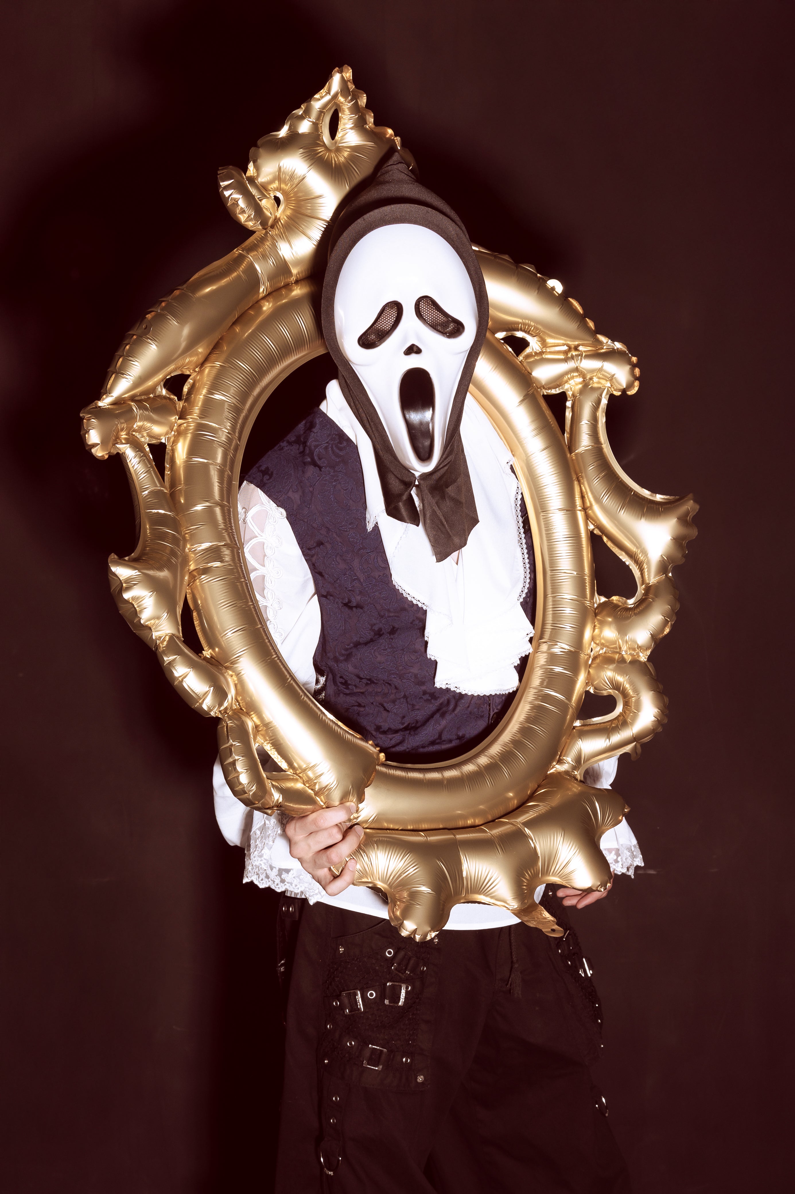 Halloween hooded mask - Teminis.lt
