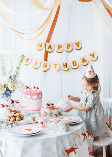 Happy Birthday Horses banner - Teminis.lt