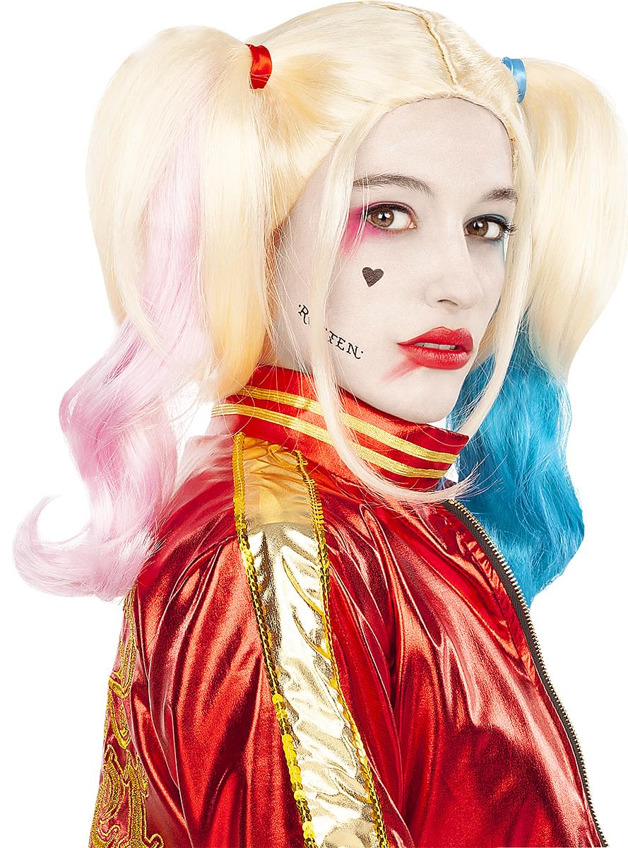 Harley Quinn Wig - Suicide Squad Colourful Hair Teminis.lt