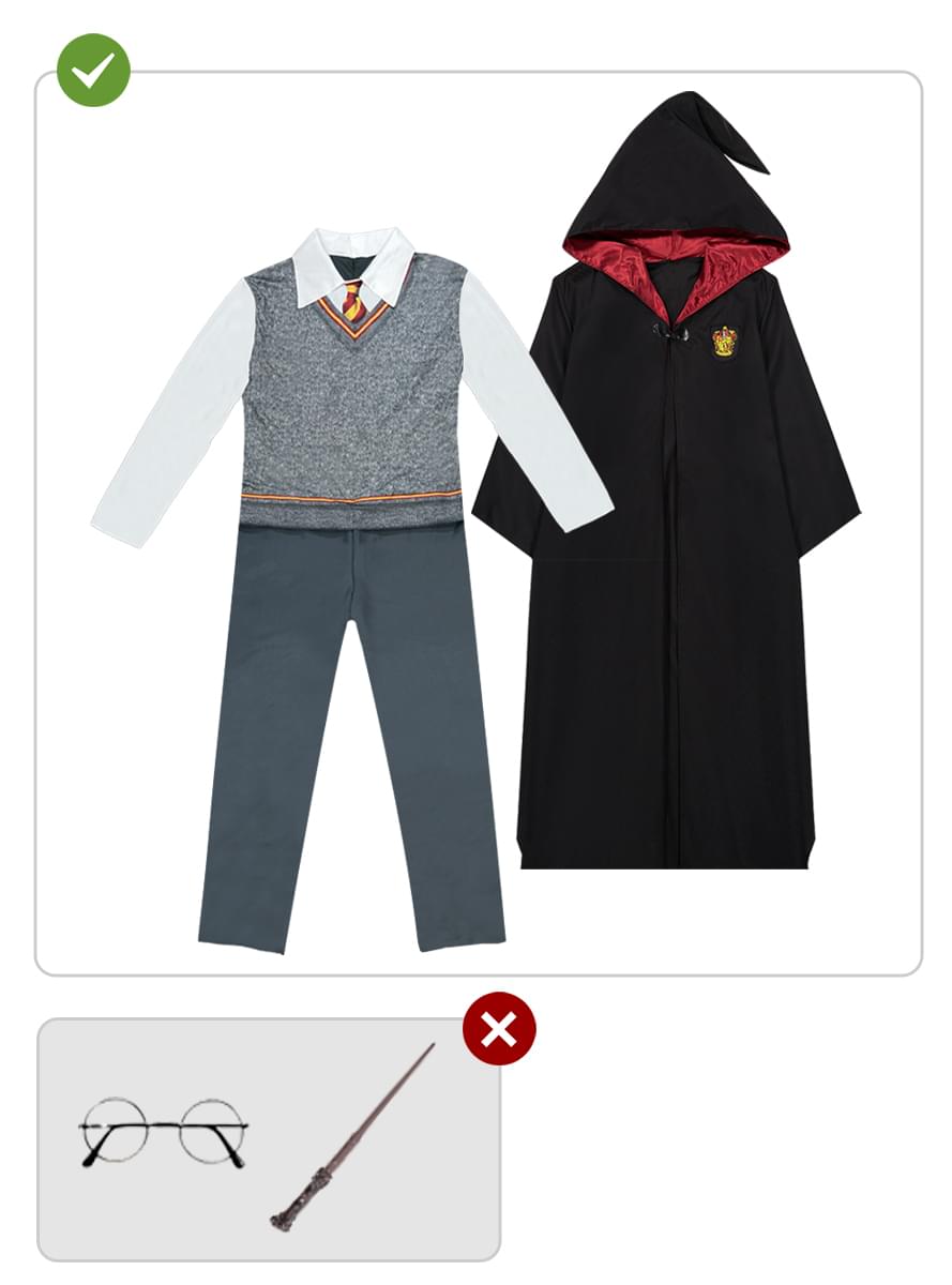 Harry Potter Costume - Authentic Hogwarts Attire Teminis.lt