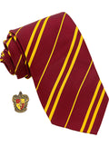Harry Potter Gryffindor Tie with Pin Teminis.lt