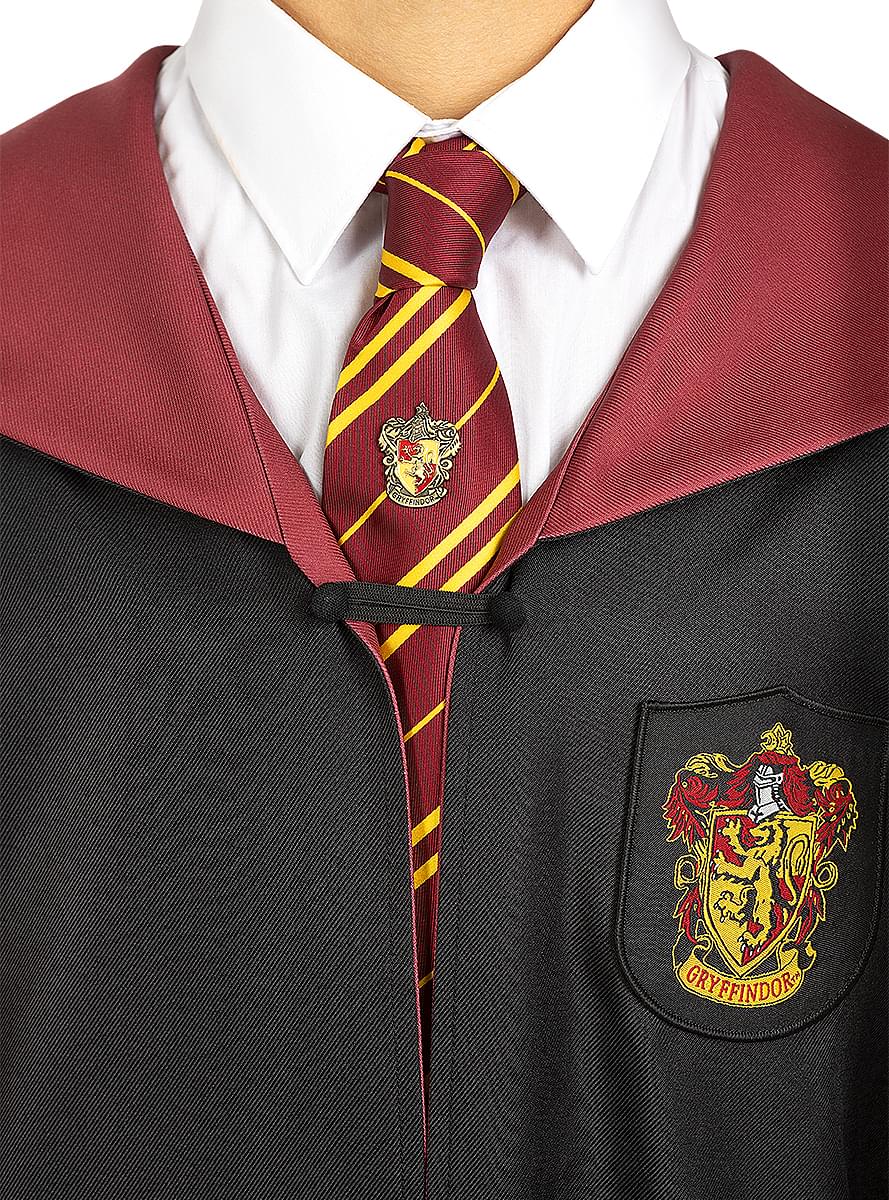 Harry Potter Gryffindor Tie with Pin Teminis.lt