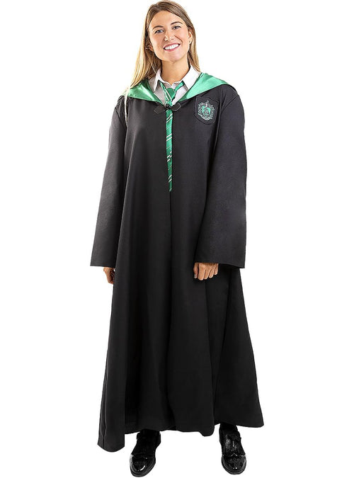 Adult Slytherin Costume – Harry Potter Robe & Accessories Teminis.lt