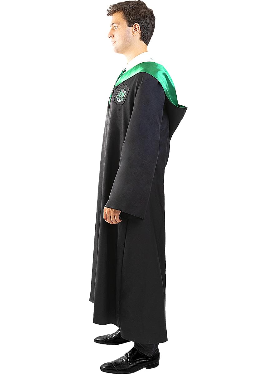 Adult Slytherin Costume – Harry Potter Robe & Accessories Teminis.lt