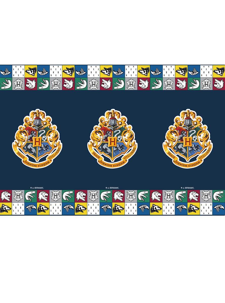 Harry Potter Table Cover - Hogwarts Houses Party Decor Teminis.lt