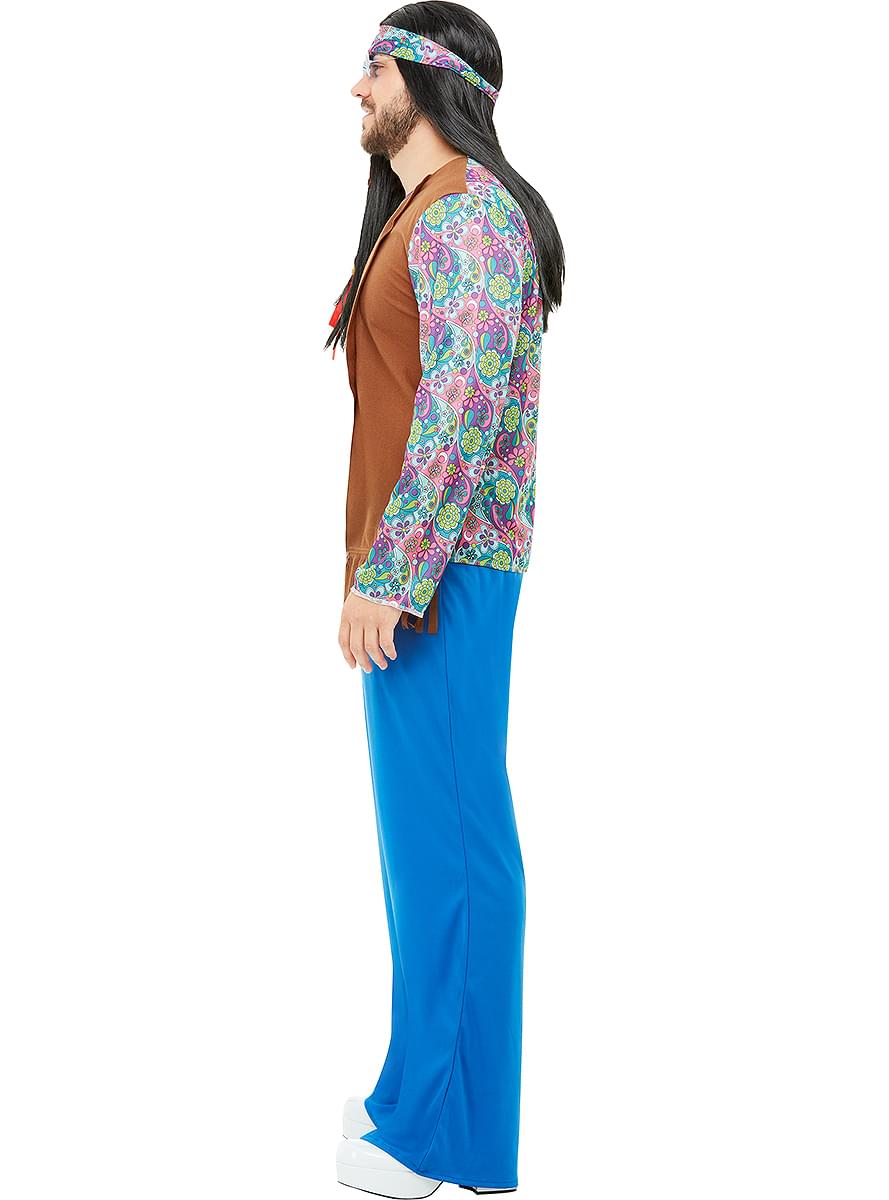 Hippie Costume Unisex - 60s Vest & Fringe Set | Teminis.lt Teminis.lt