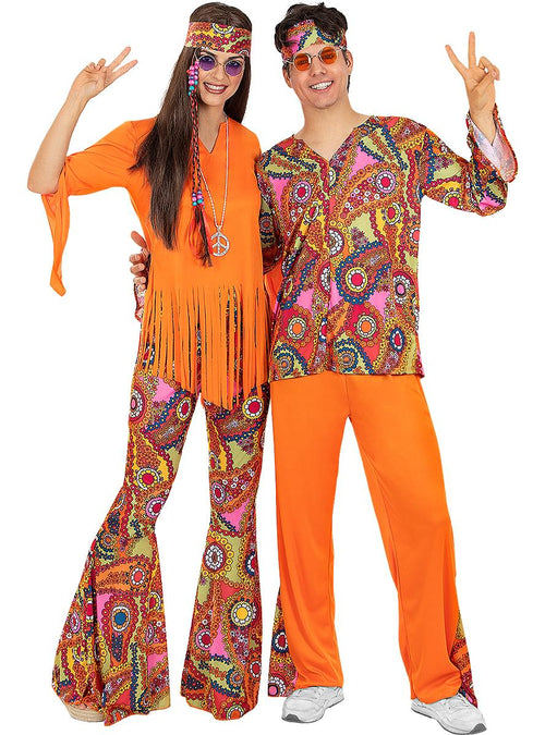 Hippie Costume Women - 70s Flower Power Outfit | Teminis.lt Teminis.lt