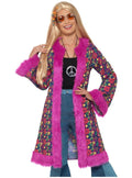 Hippie Costume Women Psychedelic - 60s Jacket | Teminis.lt Teminis.lt