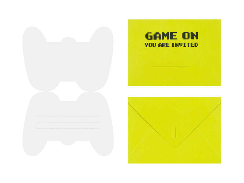 Invitations Gamepad - Teminis.lt