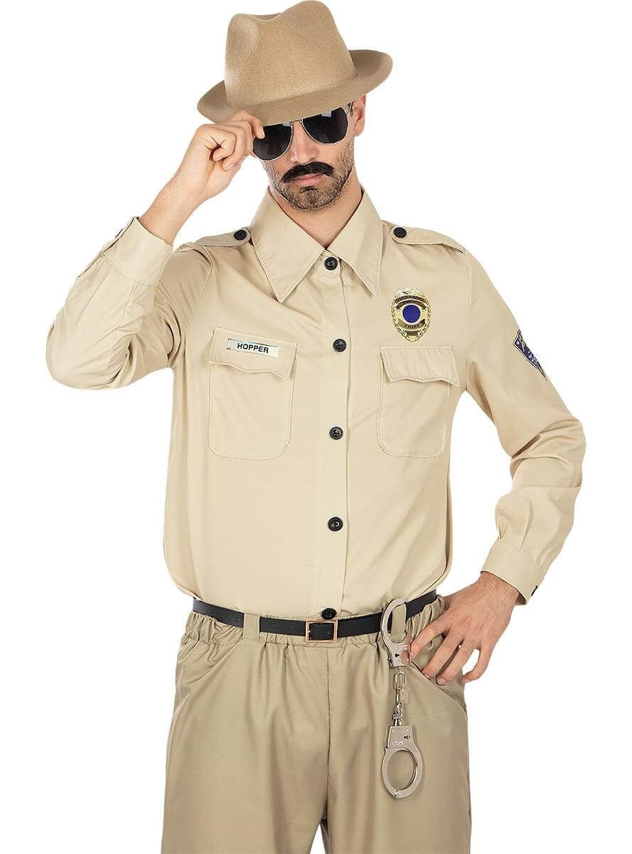 Jim Hopper Stranger Things Costume - Official Netflix Teminis.lt