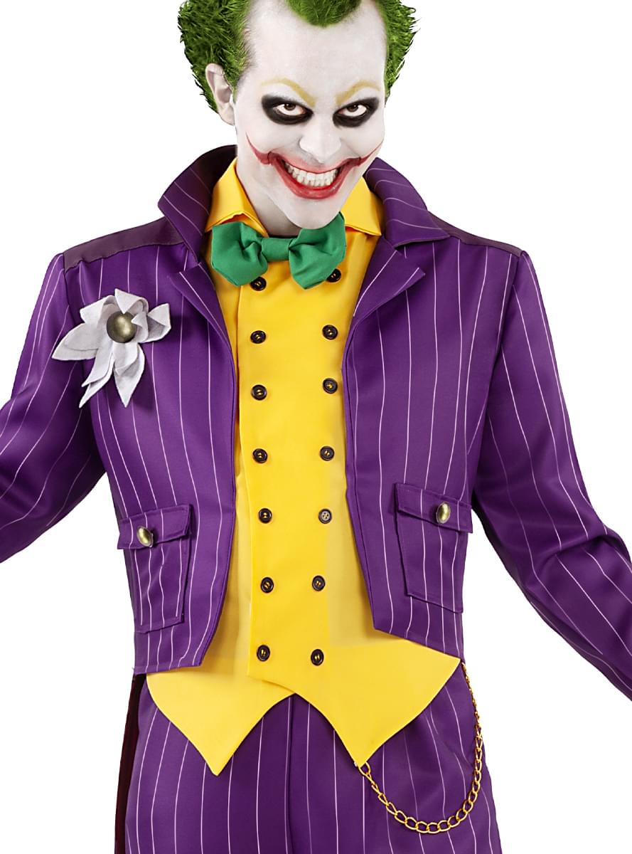 Joker Costume – Arkham City Purple Suit & Vest Teminis.lt