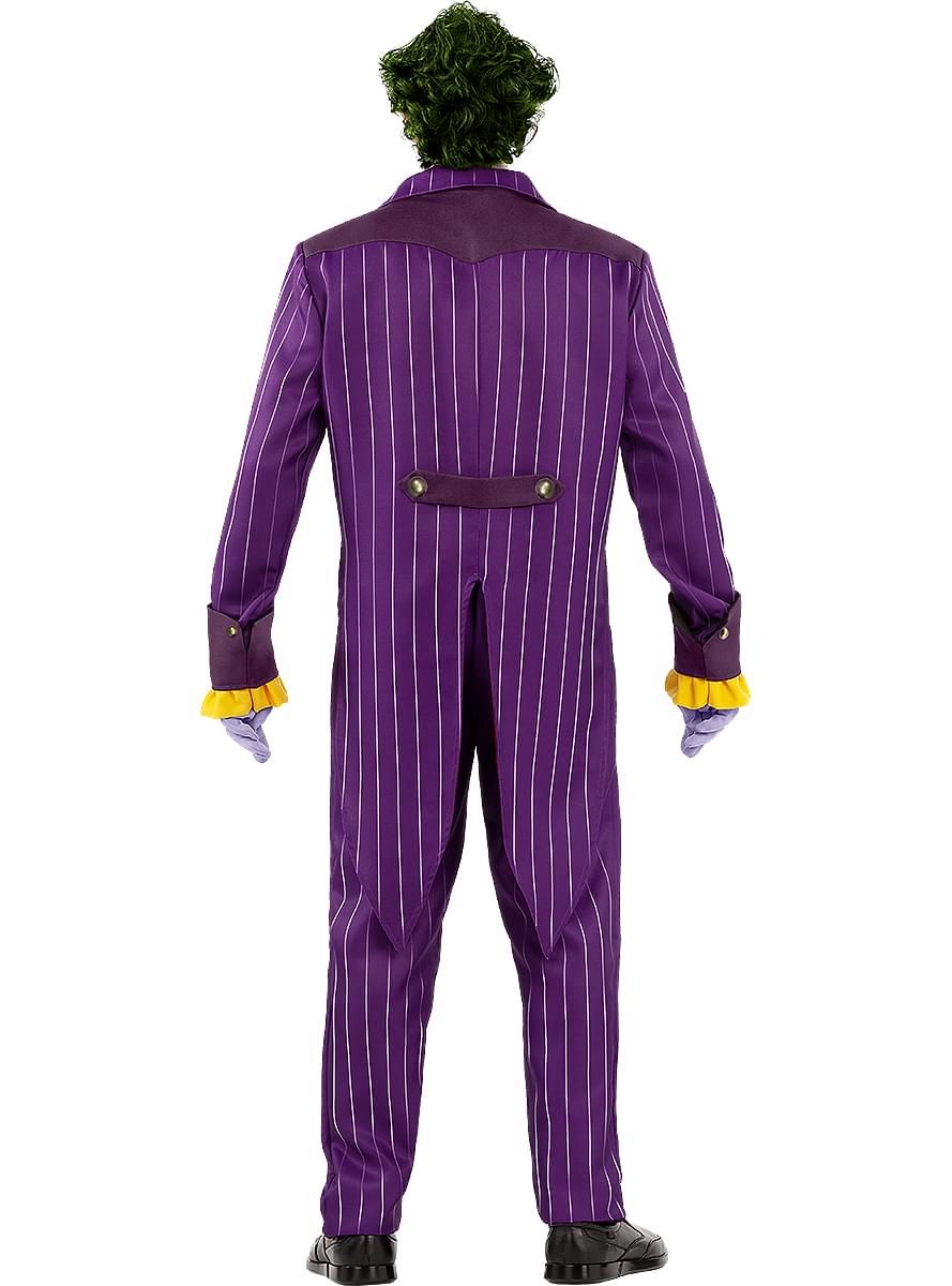 Joker Costume – Arkham City Purple Suit & Vest Teminis.lt