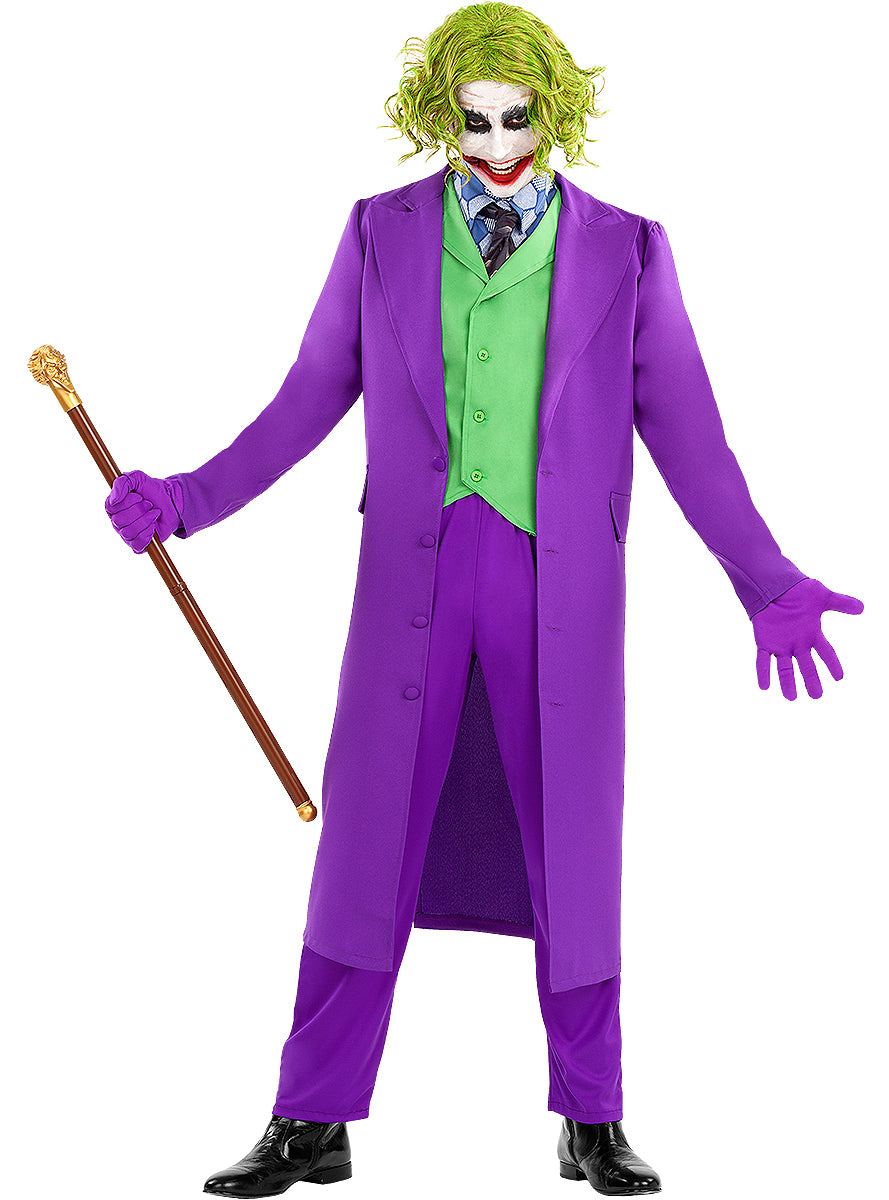 Joker Costume for Men – Dark Knight Anarchist Suit Teminis.lt