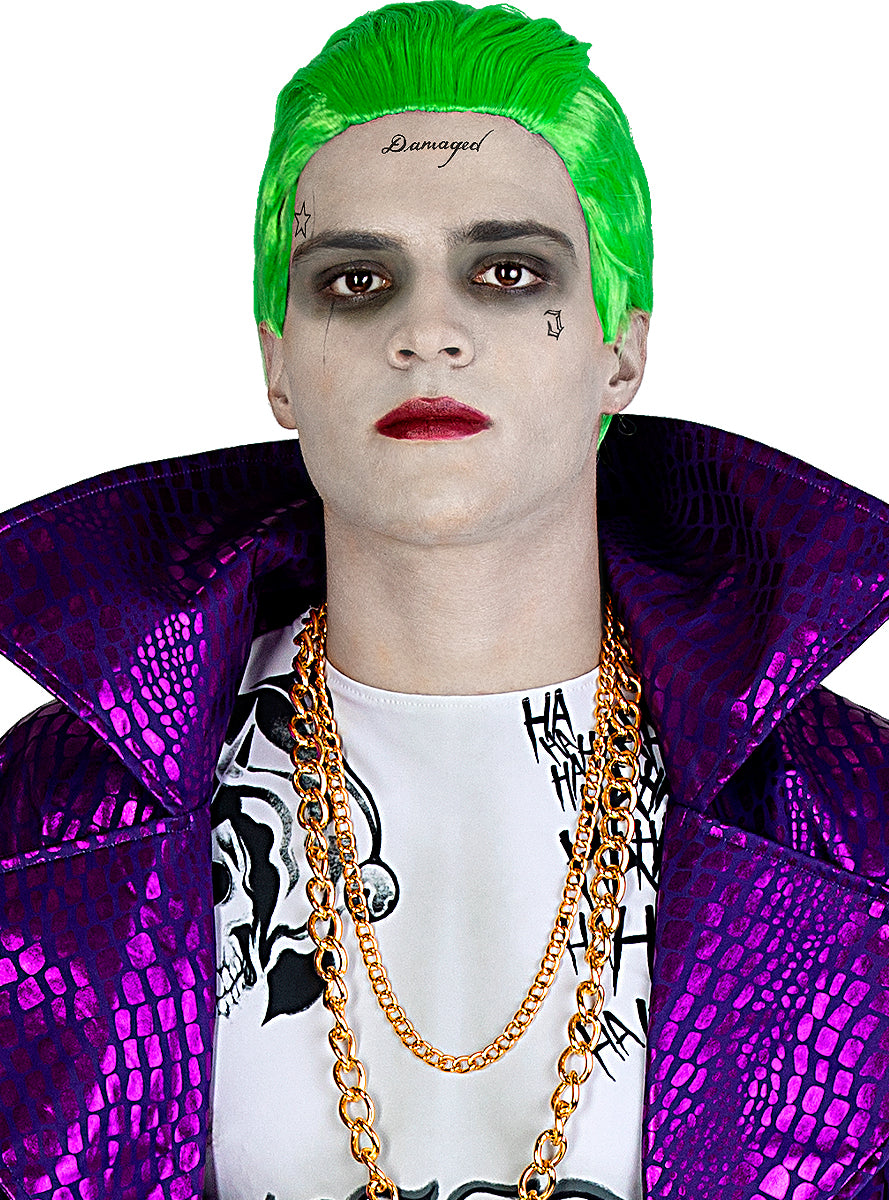 Joker Wig – Suicide Squad Green Hair Accessory Teminis.lt