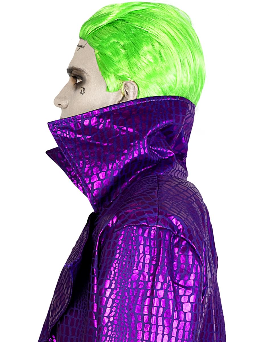 Joker Wig – Suicide Squad Green Hair Accessory Teminis.lt
