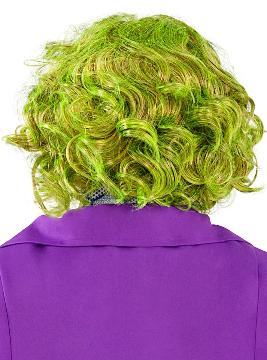 Joker Wig for Men – Dark Knight Green Hair Accessory Teminis.lt