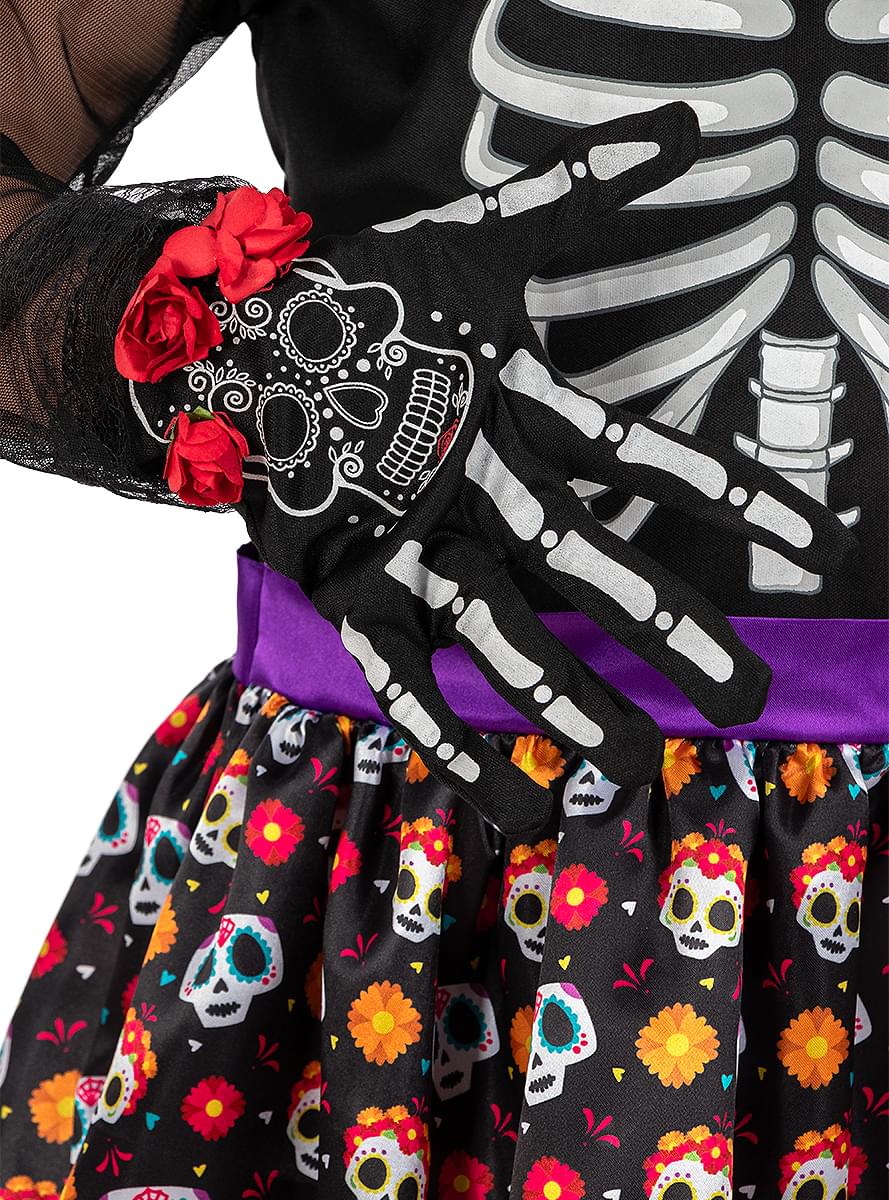La Catrina Gloves for Girls - Teminis.lt
