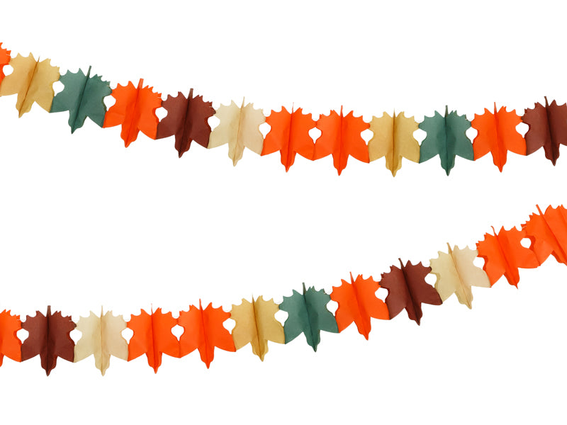 Leafy Luxe Tissue Garland - Teminis.lt