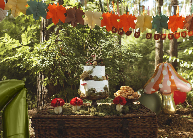 Leafy Luxe Tissue Garland - Teminis.lt
