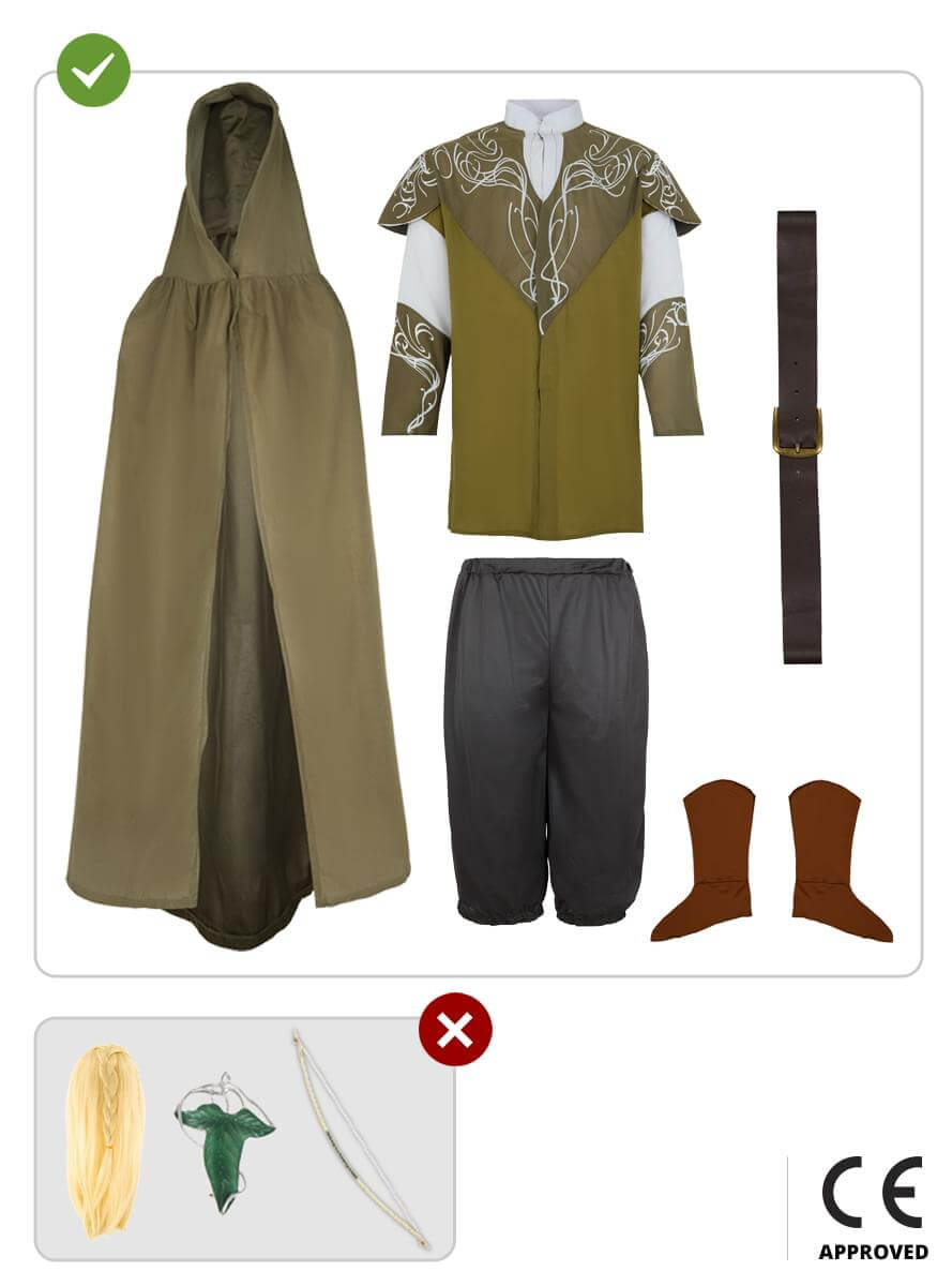 Legolas Costume - The Lord of the Rings | Elven Archer Teminis.lt