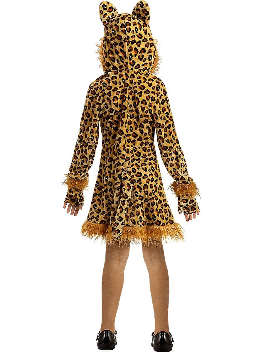 Girls Leopard Costume – Cute Animal Dress Up Outfit Teminis.lt