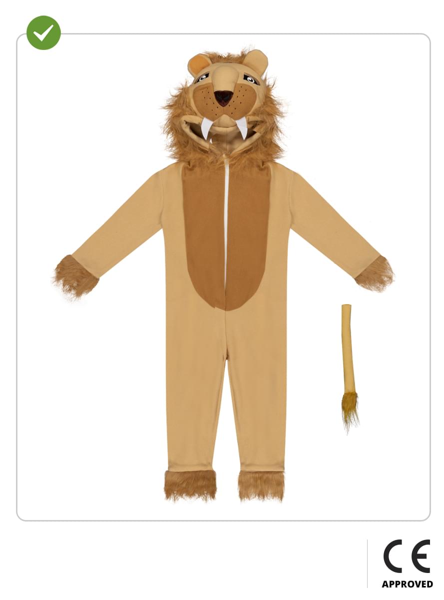 Lion Costume for Kids - Fun & Comfy Animal Outfit Teminis.lt