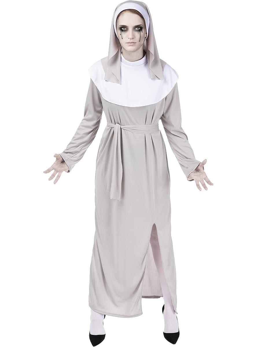 Long Nun costume - Teminis.lt
